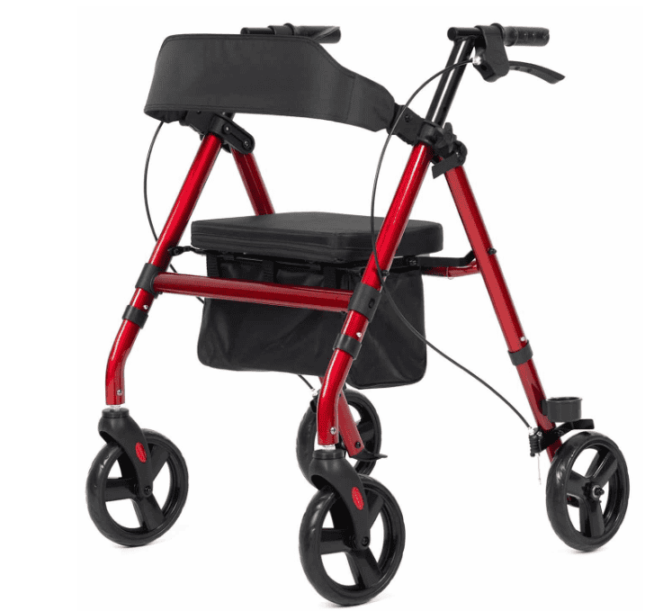 Andafacil Rollator 2 en 1 con Asiento Estilo Europeo