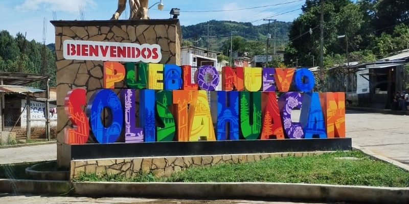 Pueblo Nuevo Solistahuacán, Chiapas — Skyline