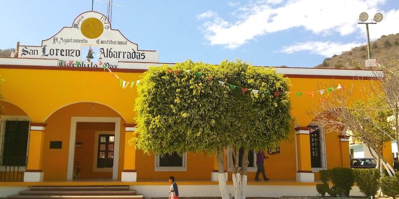 San Lorenzo Albarradas, Oaxaca — Panorama