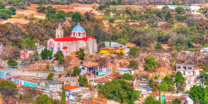 Tezoatlán de Segura y Luna, Oaxaca — Panorama