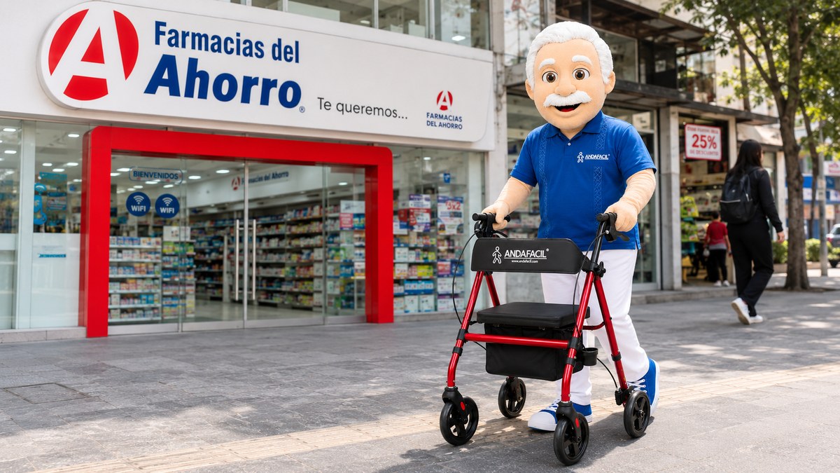 ANDAFACIL anuncia alianza con Farmacias del Ahorro para llevar productos de movilidad a familias en todo México