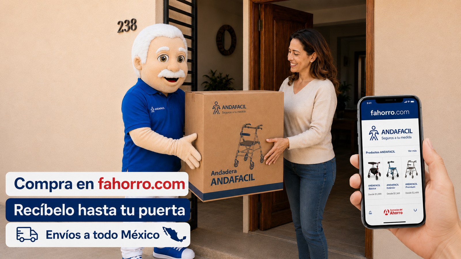 Farmacias del Ahorro expands its offer: mobility Andafacil® for daily use
