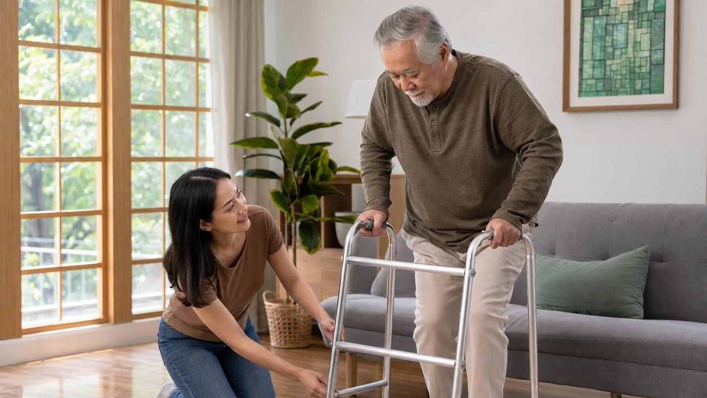 Rehabilitation and mobility after hip or knee surgery