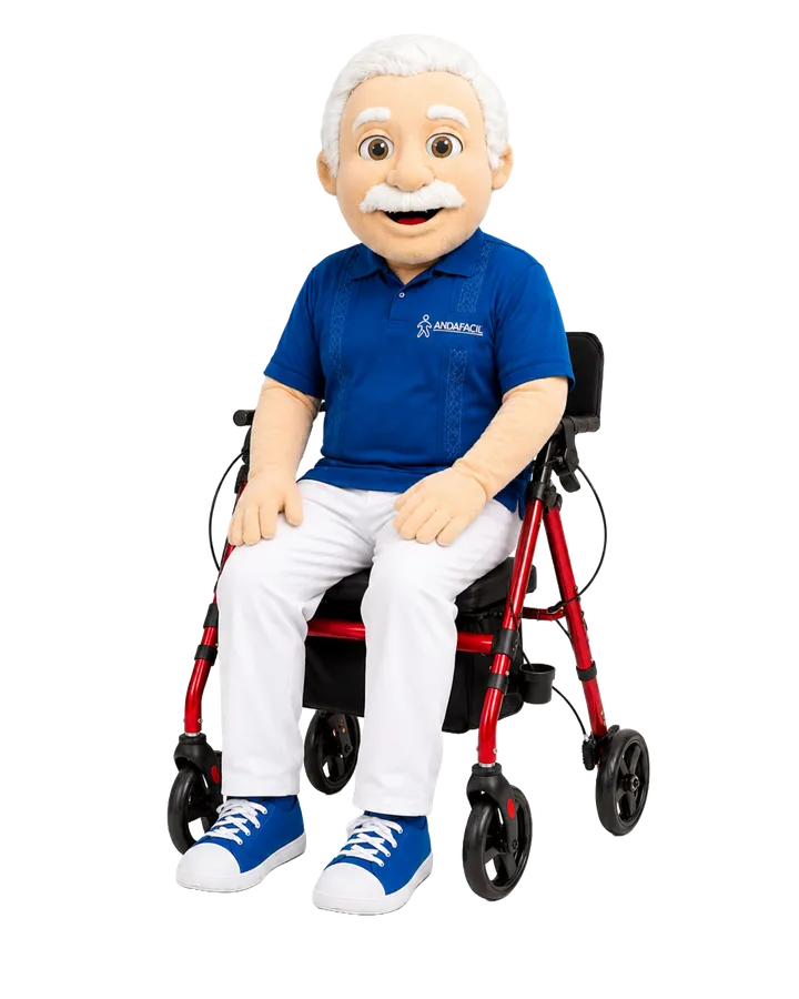 Don Andy in Rollator 2 in 1 European Andafacil