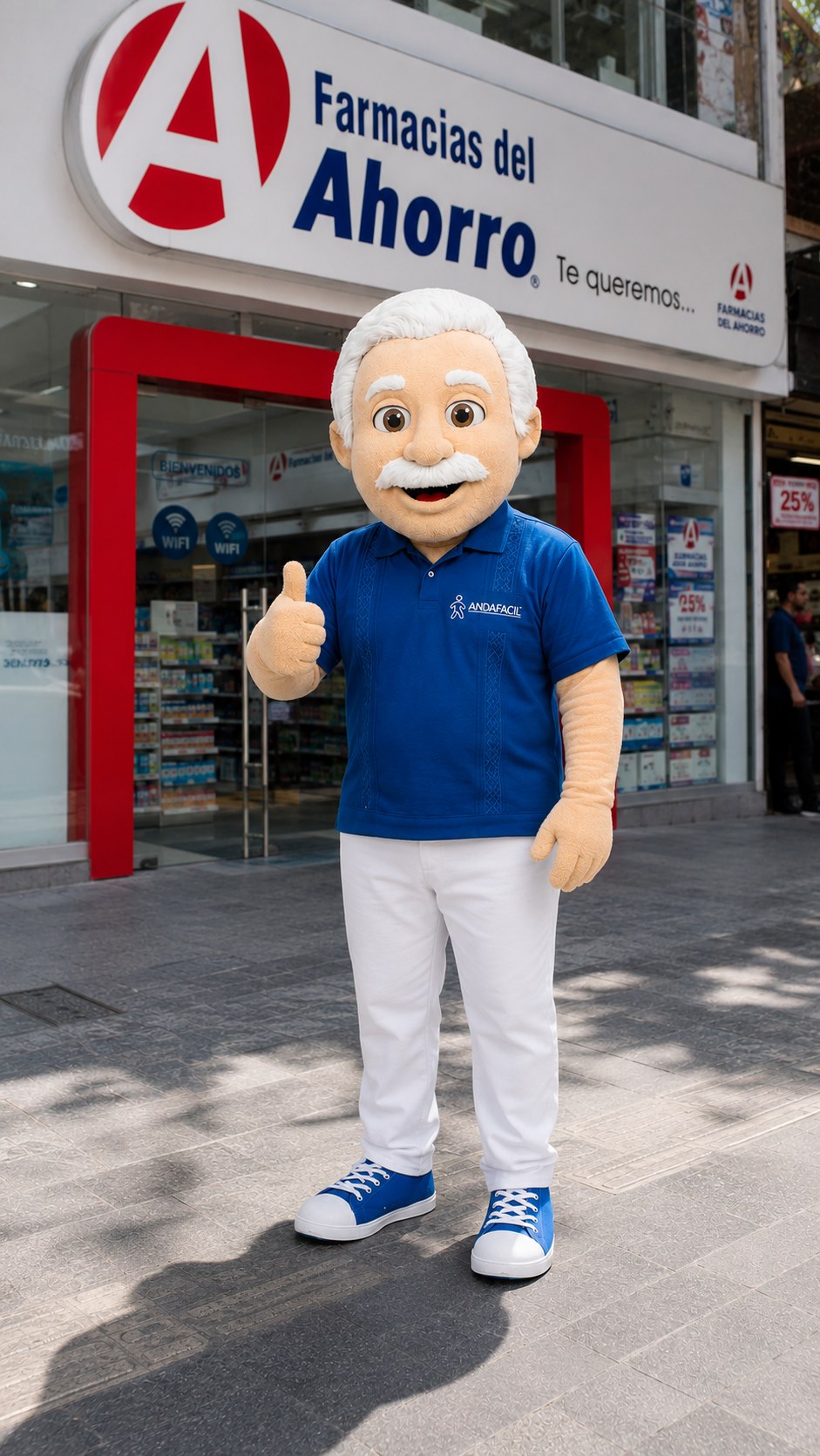 Andy Don presents ANDAFACIL at Ahorro Pharmacies