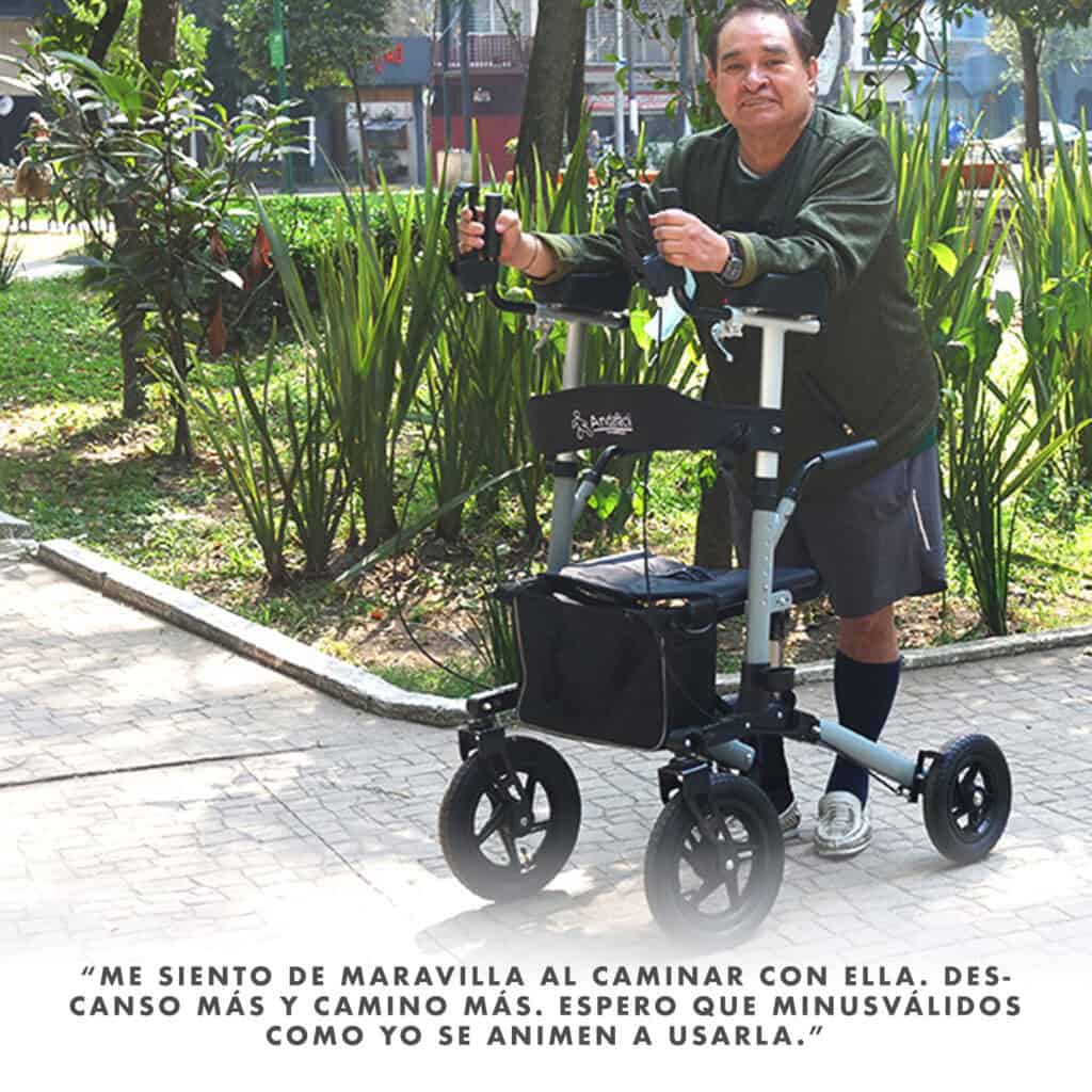 Andafacil® Andadera Vertical para adultos mayores