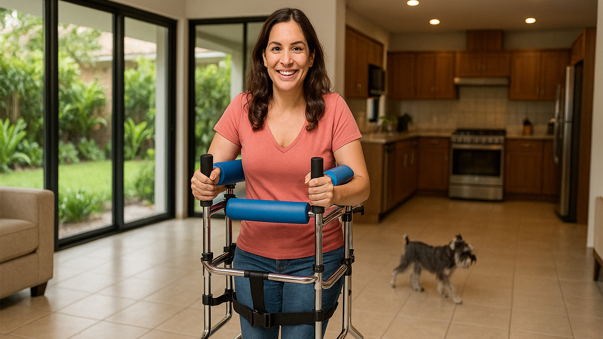 Andafacil® Andadera para Personas Mayores con Parálisis