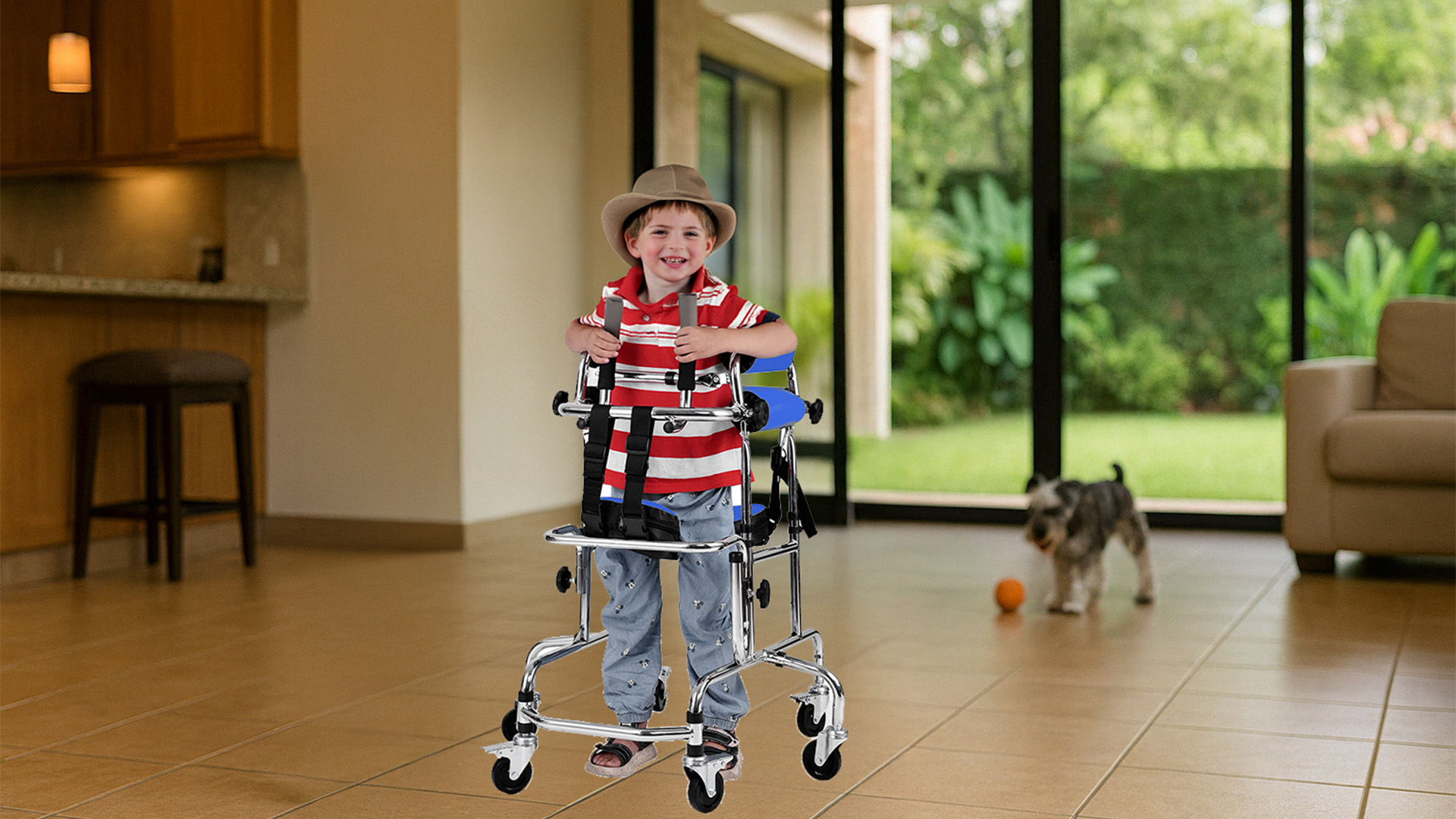 Andafacil® Andadera para niños con parálisis