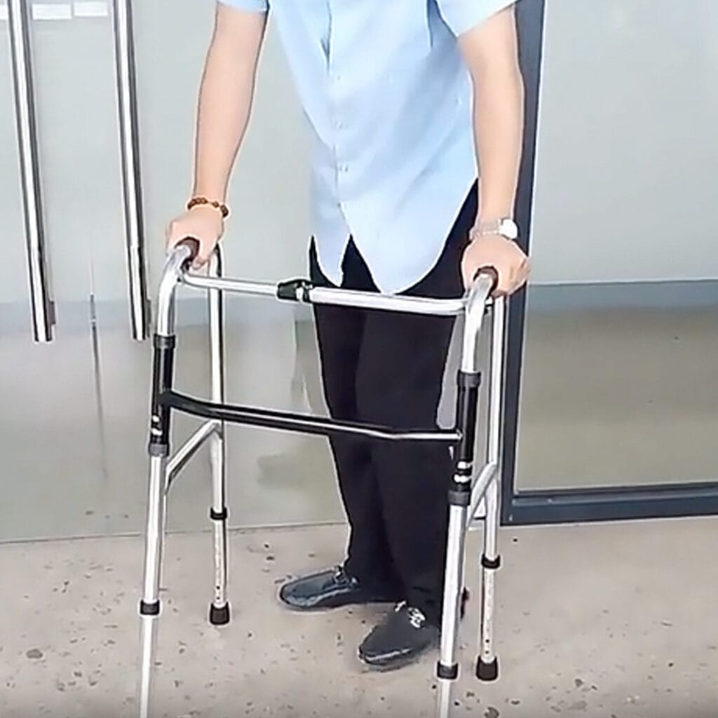 Andafacil® Andadera Ortopédica Plegable Andafácil de Aluminio Extra Fuerte para Adulto