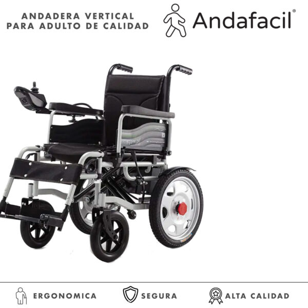 Andafacil Pro - Silla de Ruedas Electrica | Moderna, Plegable, Todo Terreno