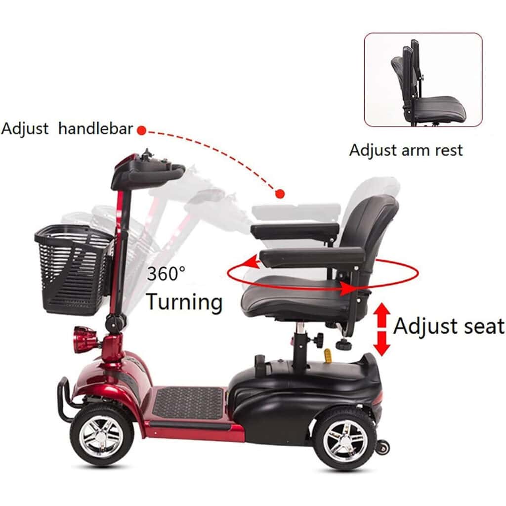 Andafacil® EasyRide Scooter Eléctrico para Adulto