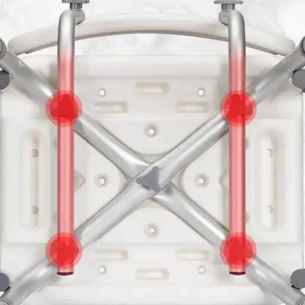 Andafacil® Silla para Baño Extra Resistente