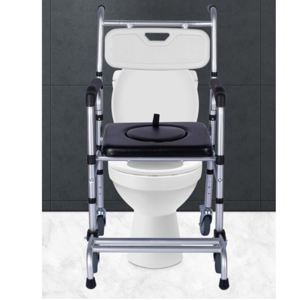 Andafacil® Silla de Traslado y para ducha con Baño | Adultos Mayores