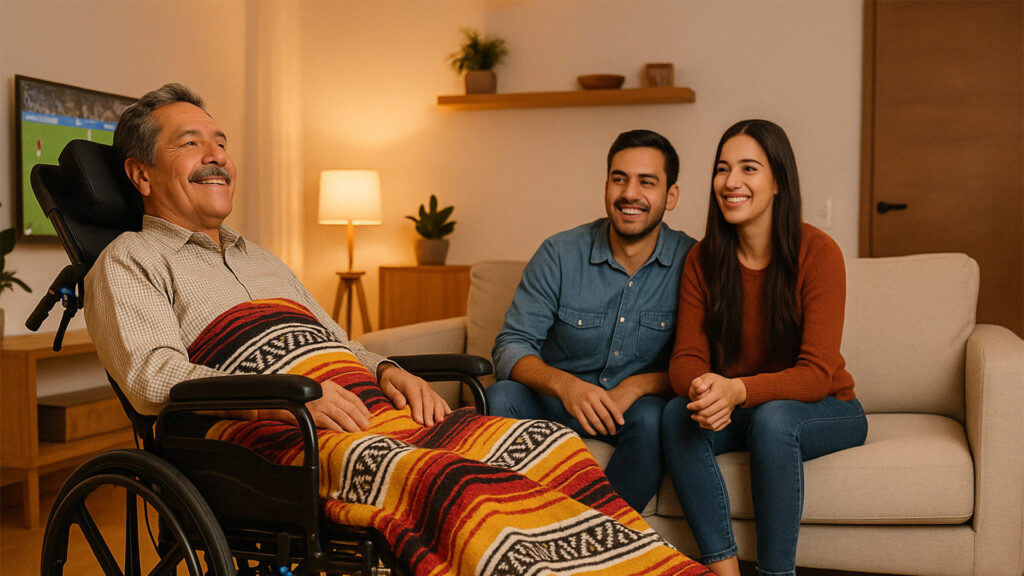 Andafacil® Silla de Ruedas 3 en 1 para Adulto Reclinable | Adultos Mayores