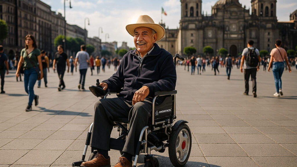 Andafacil® Pro – Silla de Ruedas Electrica | Moderna, Reclinable