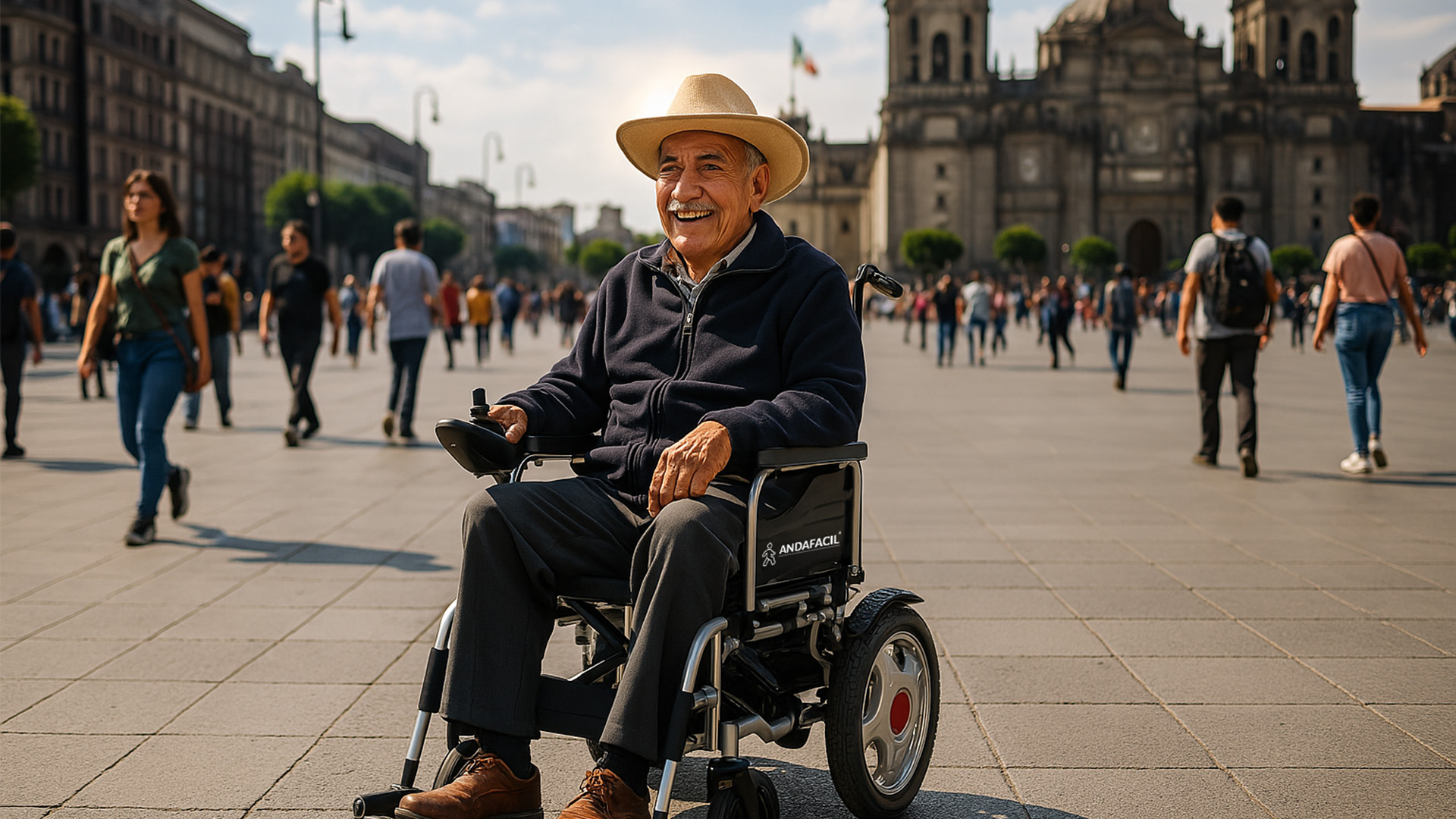 Andafacil® Pro – Silla de Ruedas Electrica | Moderna, Reclinable