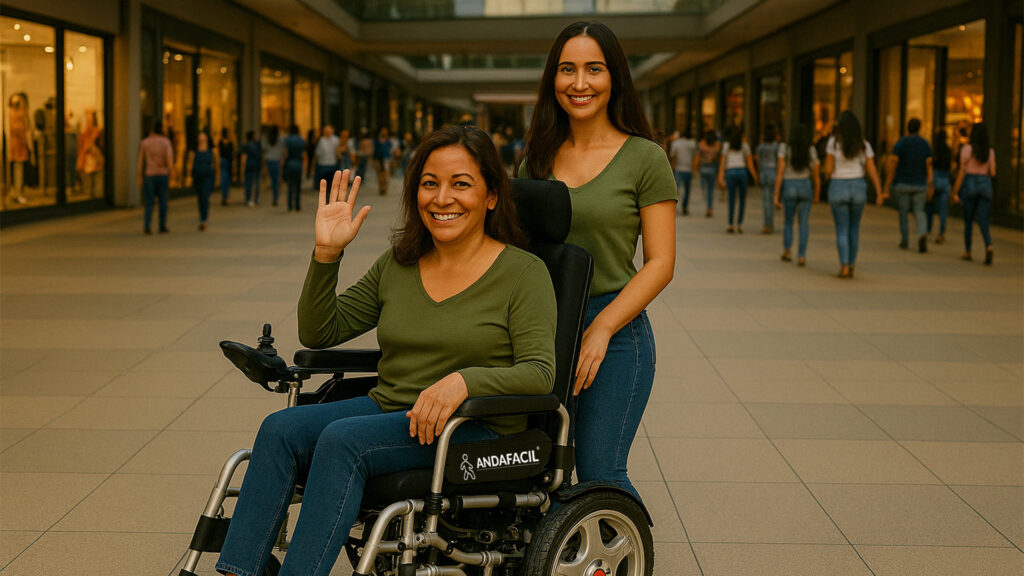 Andafacil® Pro – Silla de Ruedas Electrica | Moderna, Reclinable