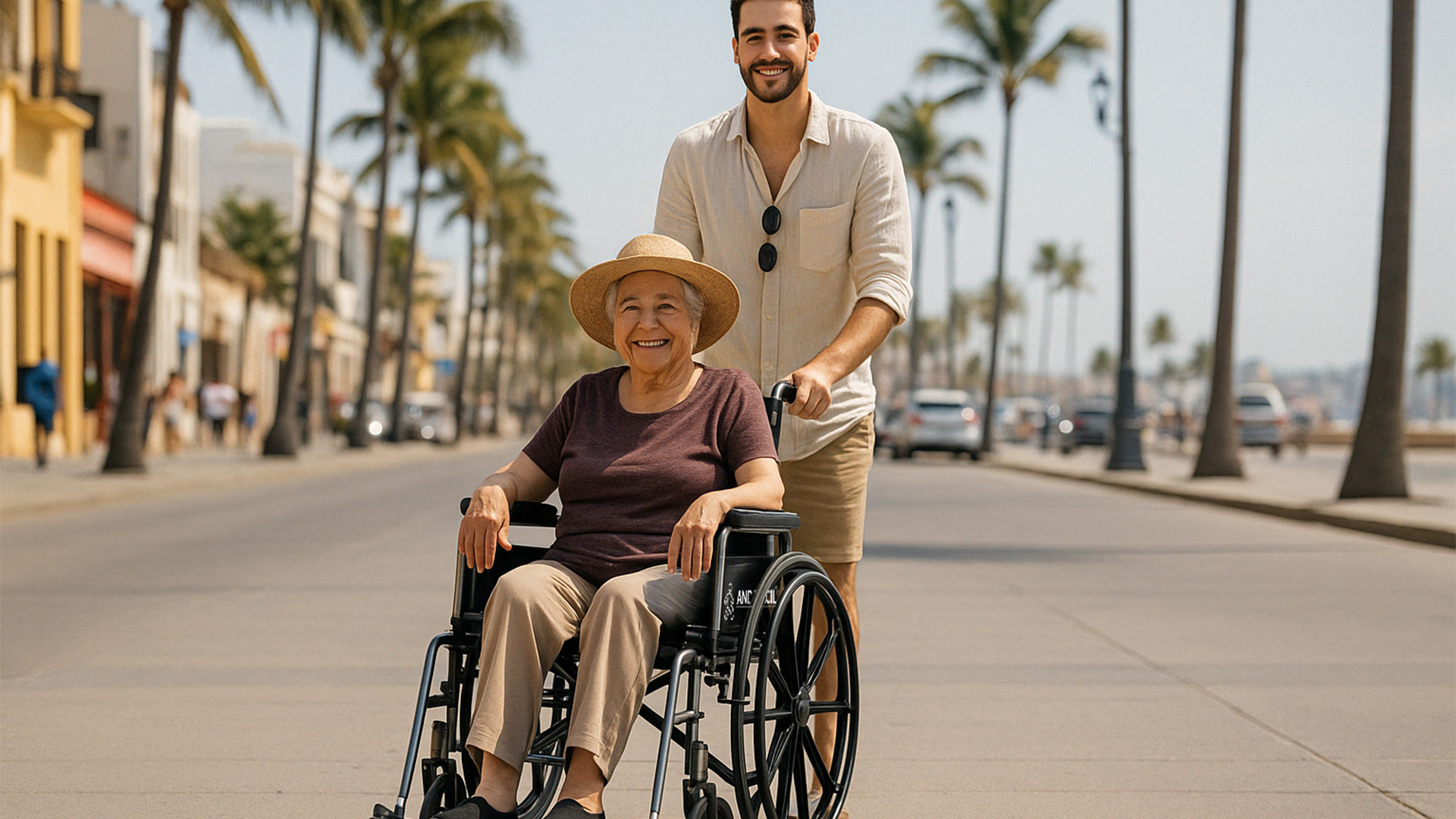 Andafacil® – Silla de Ruedas Manual | Plegable, Ligera, Ergonómica