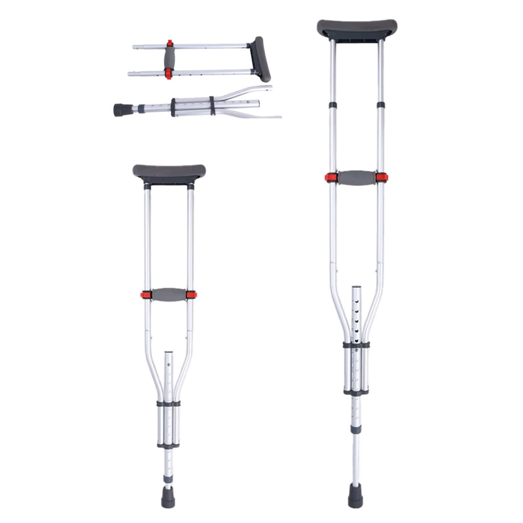 Andafacil® Muletas Plegables para Adulto Altura Ajustable