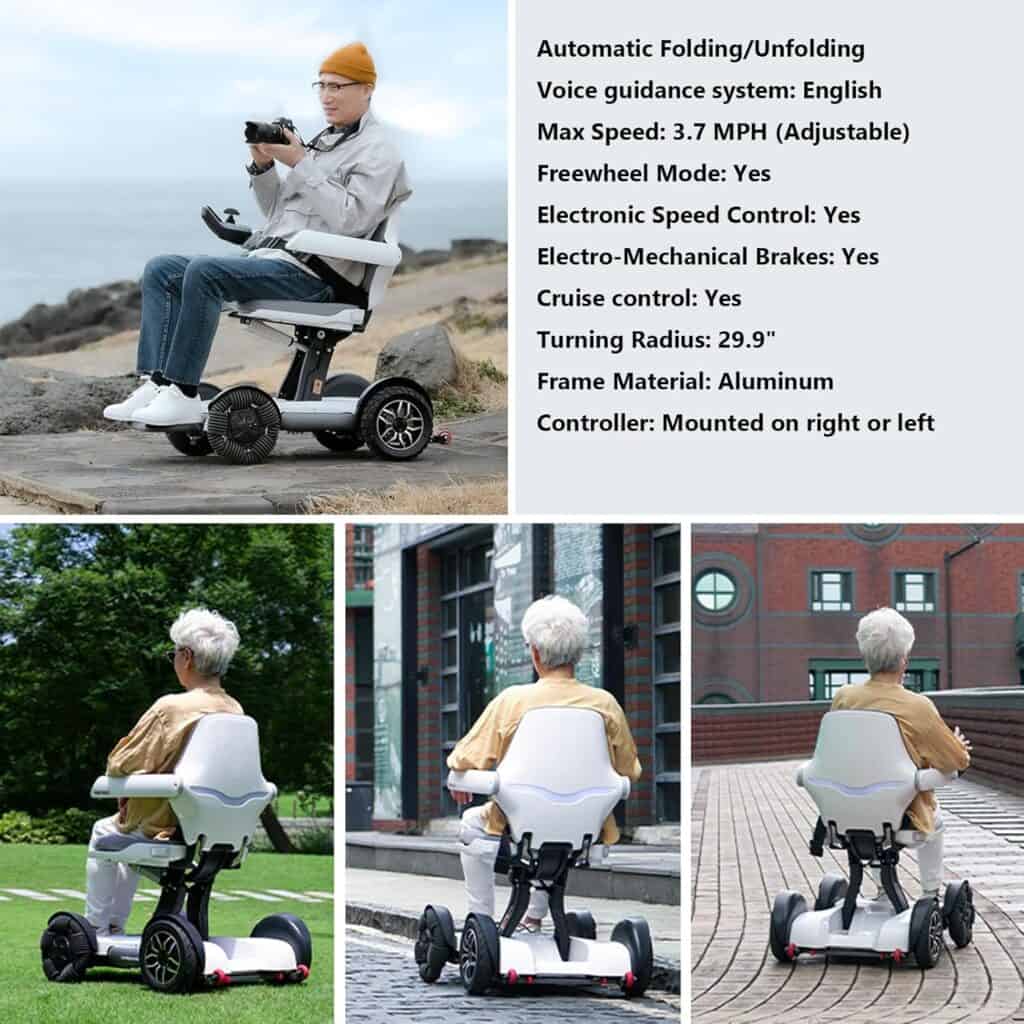 Robooter X40 Silla de Ruedas Eléctrica Inteligente