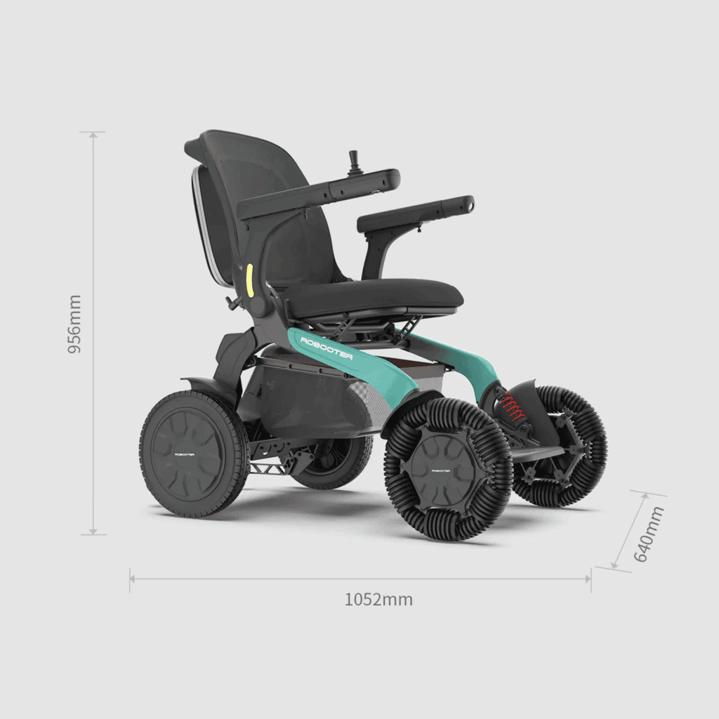 Robooter E60 Pro Silla de Ruedas Eléctrica Inteligente Todo Terreno