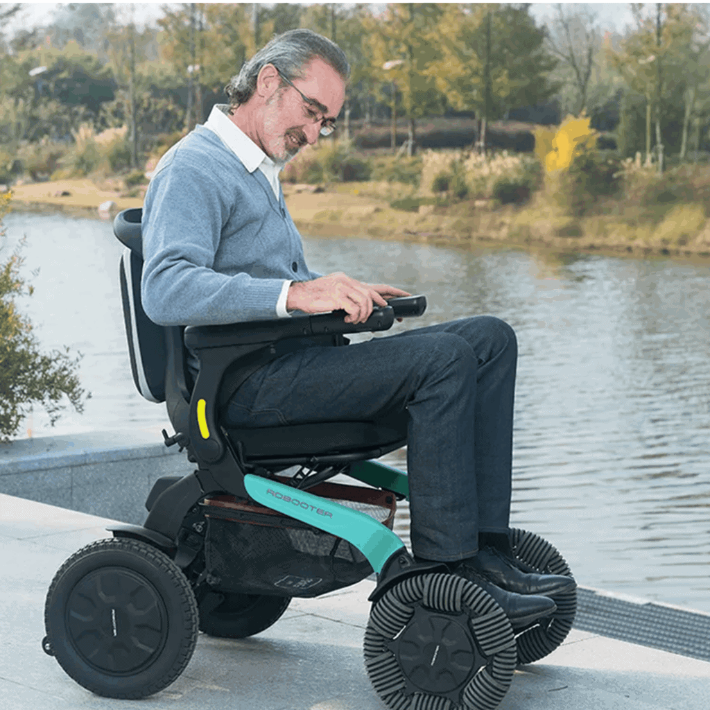 Robooter E60 Pro Silla de Ruedas Eléctrica Inteligente Todo Terreno