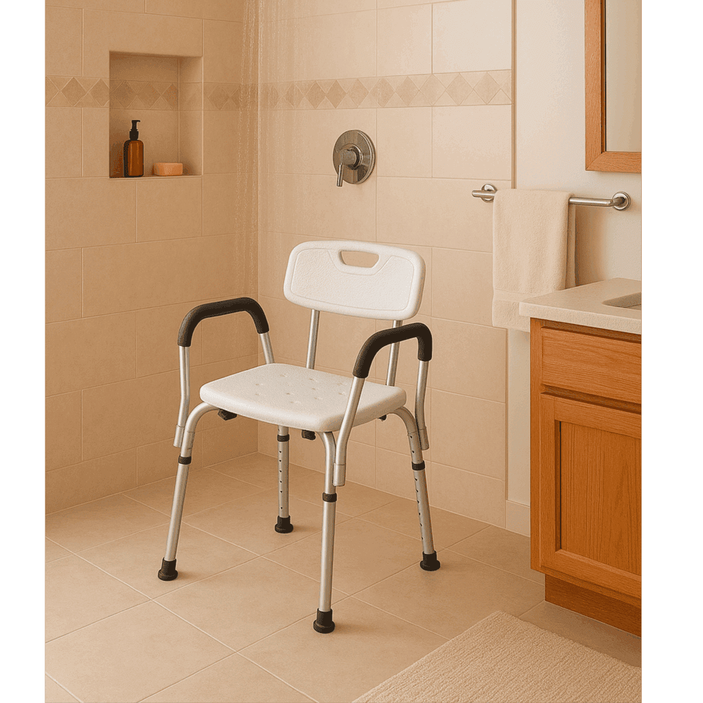 Andafacil® Silla para Baño Extra Resistente Regular