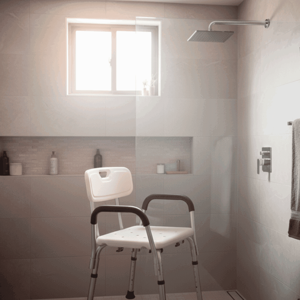 Andafacil® Silla para Baño Extra Resistente Regular