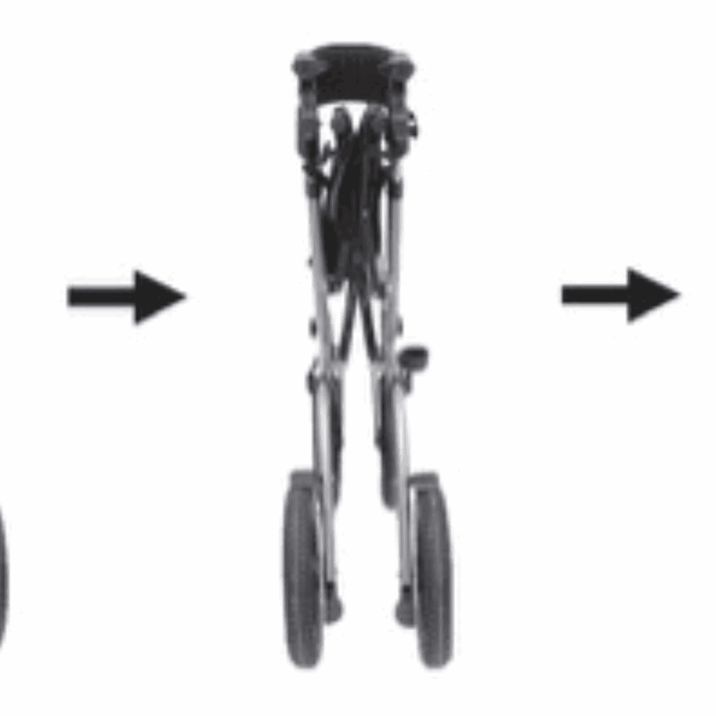 Andafacil® Rollator Todo Terreno con Llantas de 30cm y asiento | Para interiores y exteriores | Diseñado para México