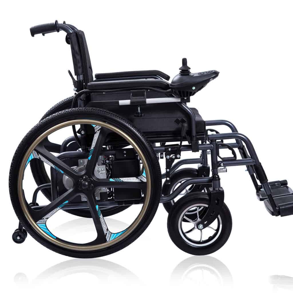 Andafacil® – DualDrive – Silla de Ruedas 2 en 1 | Eléctrica y Manual, Compacta y de Alta Calidad