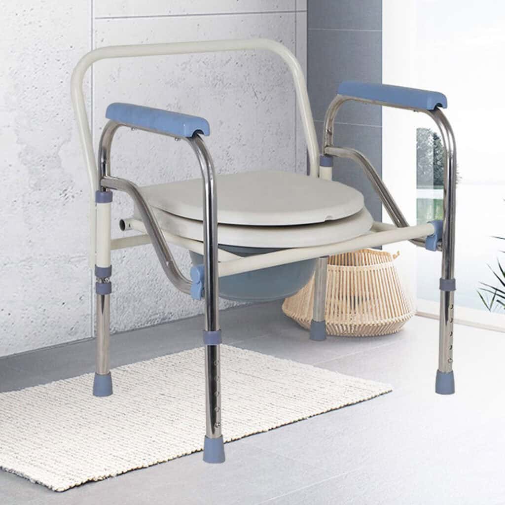 Andafacil® Silla para Baño con Comodo 3 en 1