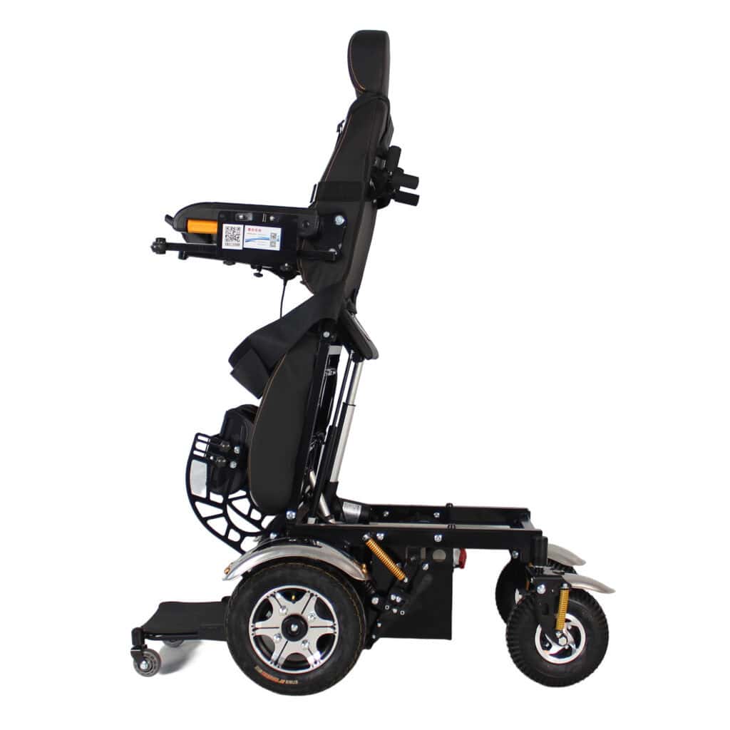 Andafacil® – StandUp Pro – Silla de Ruedas Eléctrica | Plegable, Reclinable y con Función para Pararse