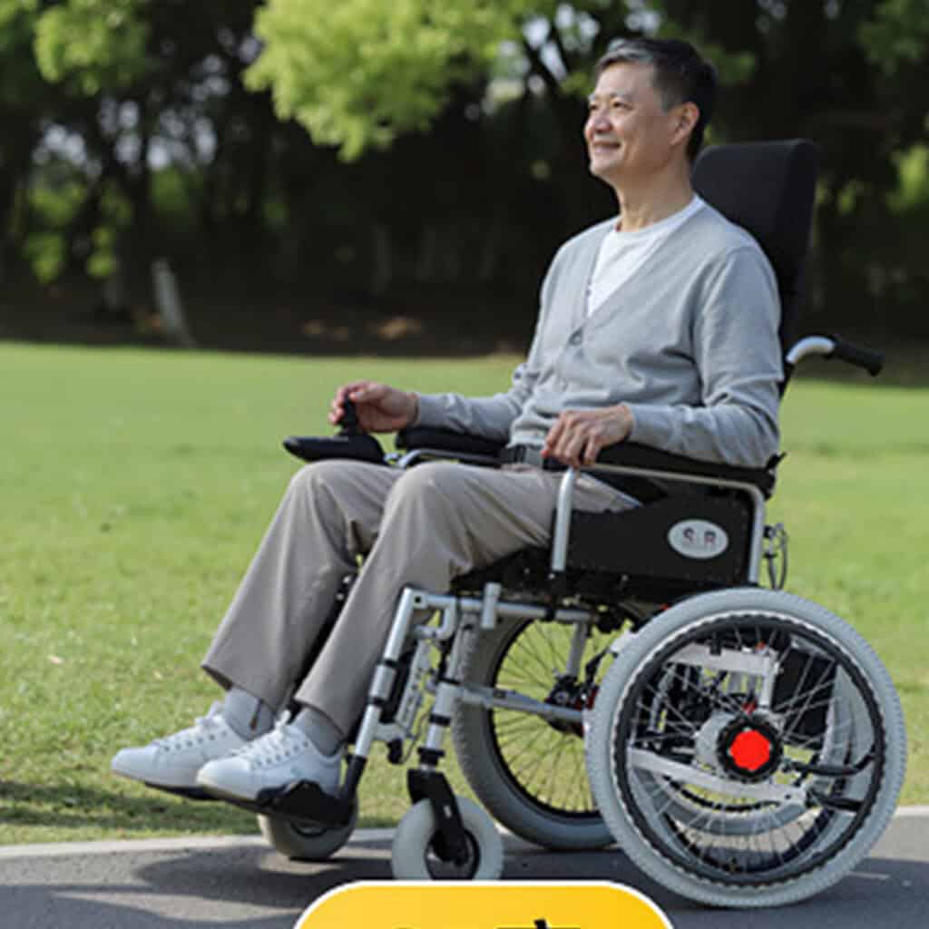 Andafacil® Pro - Silla de Ruedas Electrica | Moderna, Reclinable 2 en 1