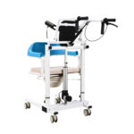 Andafacil® EasyTransfer Pro – Silla Transferencia Eléctrica | Blanca, Reclinable, 120kg