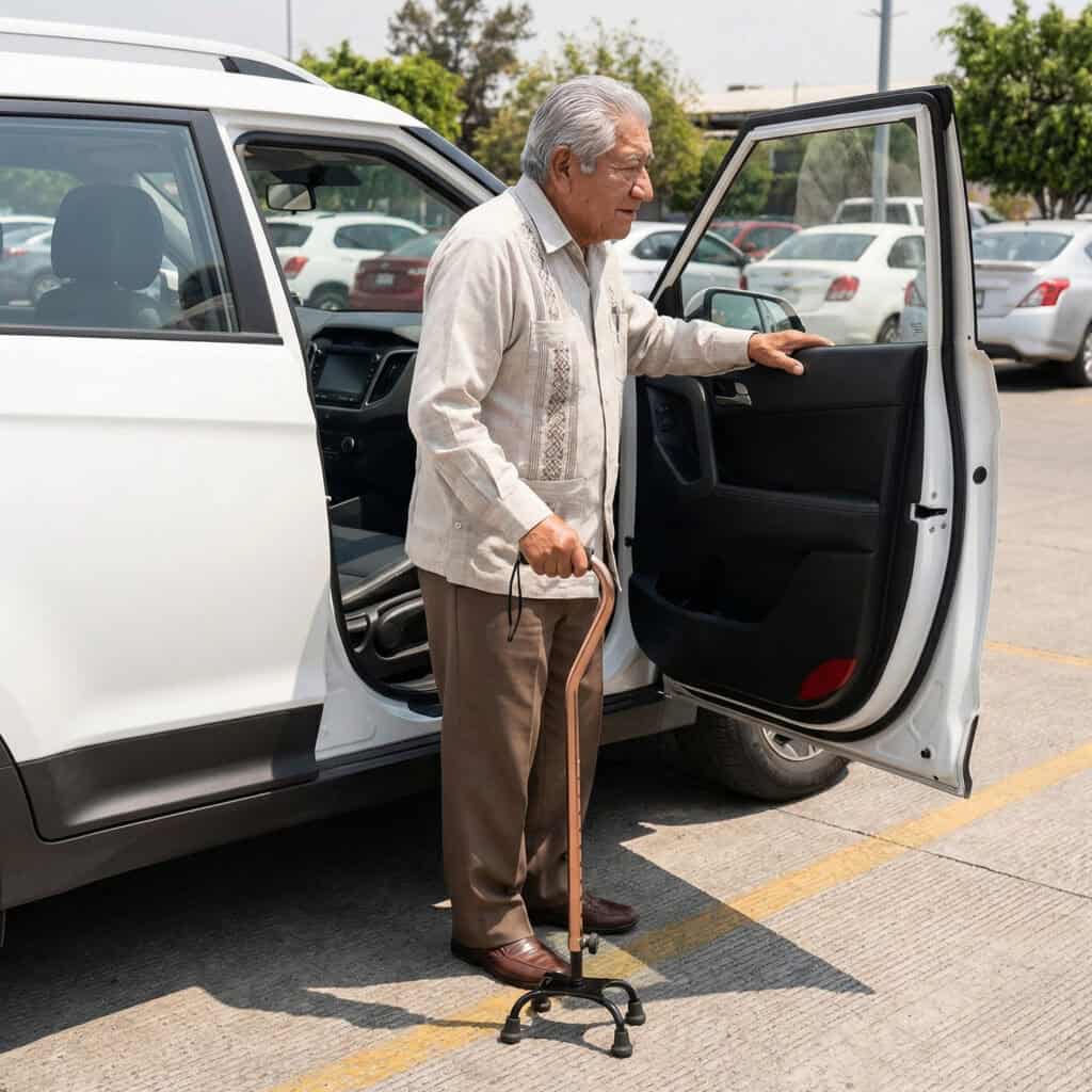 Bastón de 4 Pies Ergonómico Andafacil®