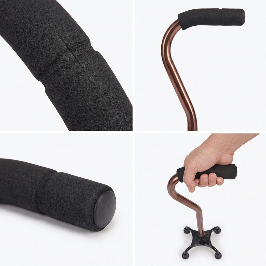 Bastón de 4 Pies Ergonómico Andafacil®