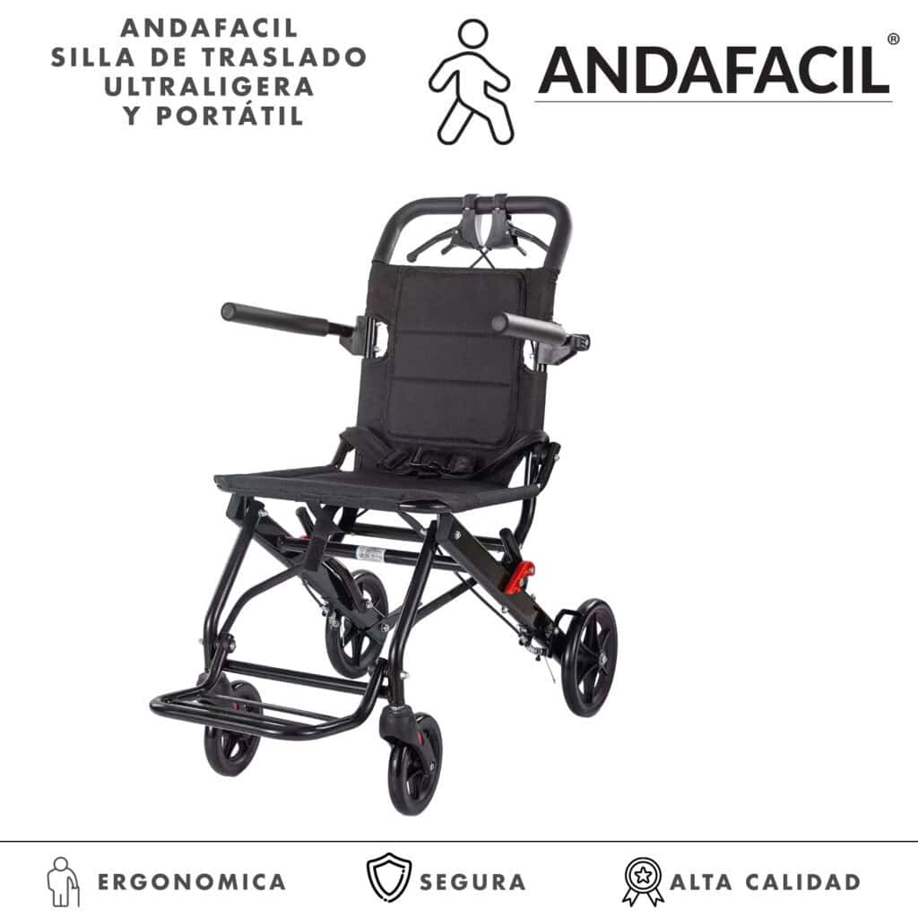 Andafacil® Silla de Traslado Ultraligera y Portátil Para Viajes