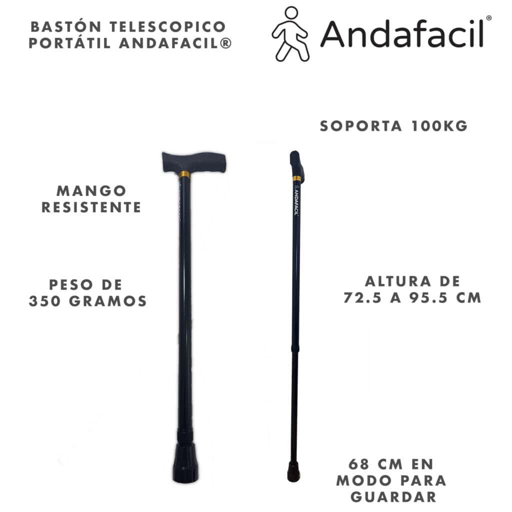 Bastón Plegable Portátil Andafacil®