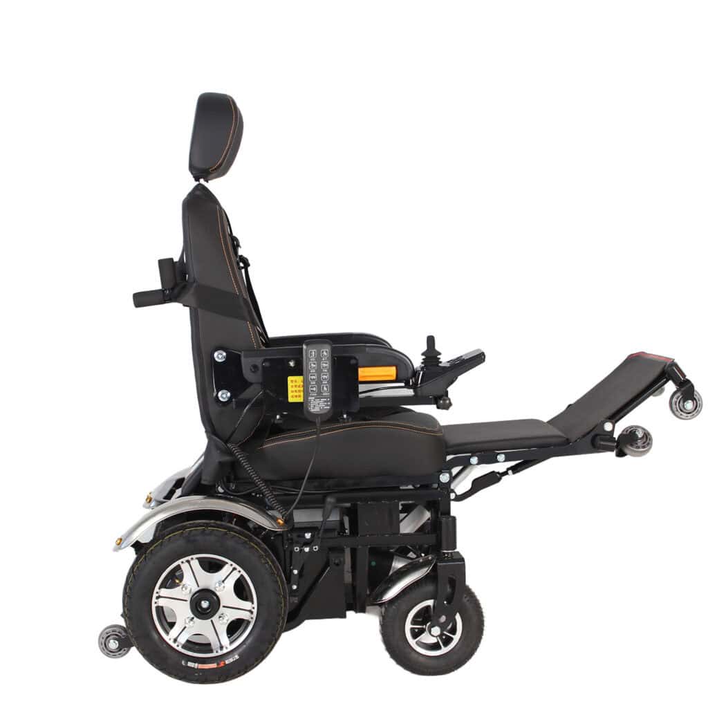 Andafacil® – StandUp Pro Rear – Silla de Ruedas Eléctrica | Plegable, Reclinable y con Función para Pararse