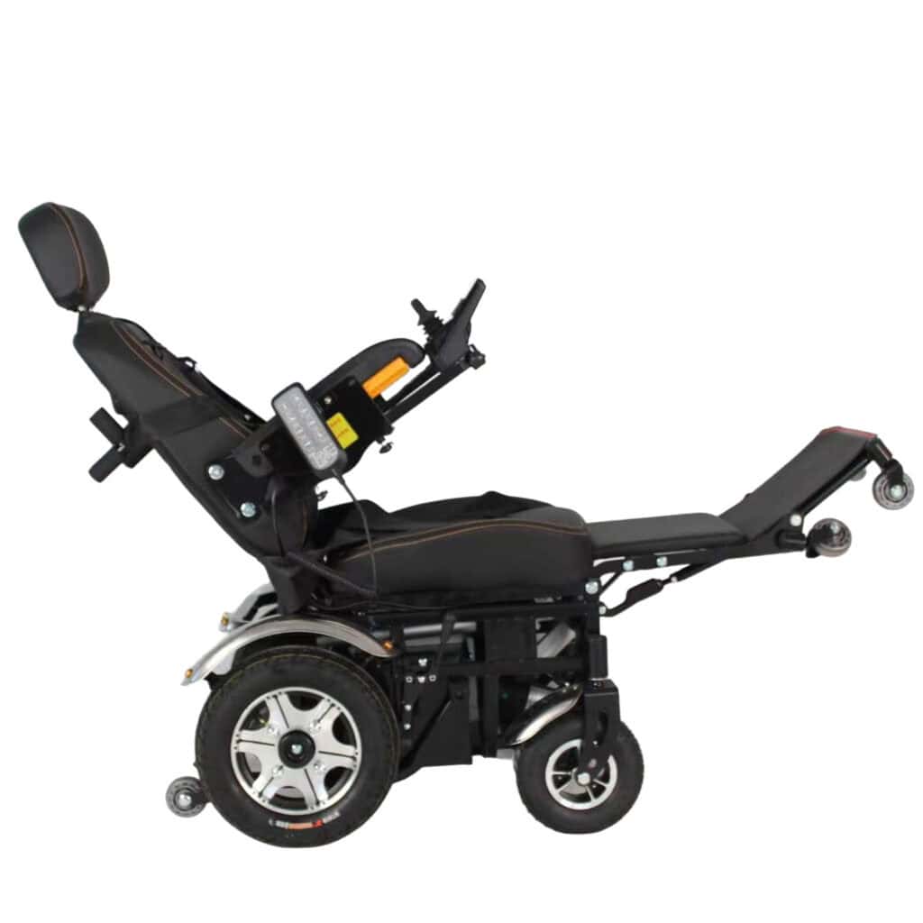 Andafacil® – StandUp Pro Rear – Silla de Ruedas Eléctrica | Plegable, Reclinable y con Función para Pararse
