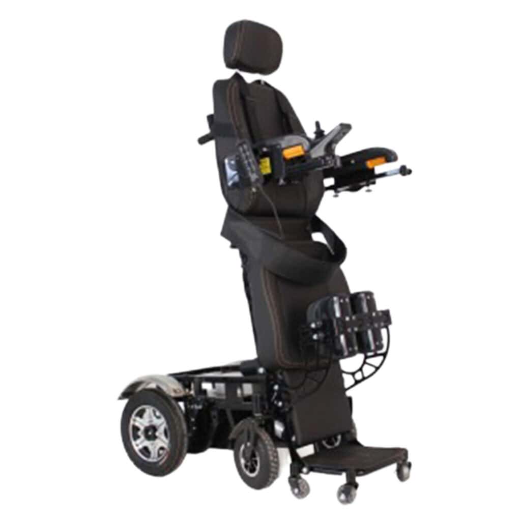 Andafacil® – StandUp Pro Rear – Silla de Ruedas Eléctrica | Plegable, Reclinable y con Función para Pararse