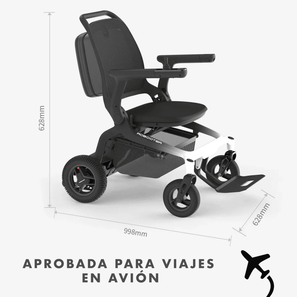 Robooter E80 Silla de Ruedas Eléctrica Inteligente Ultraligera