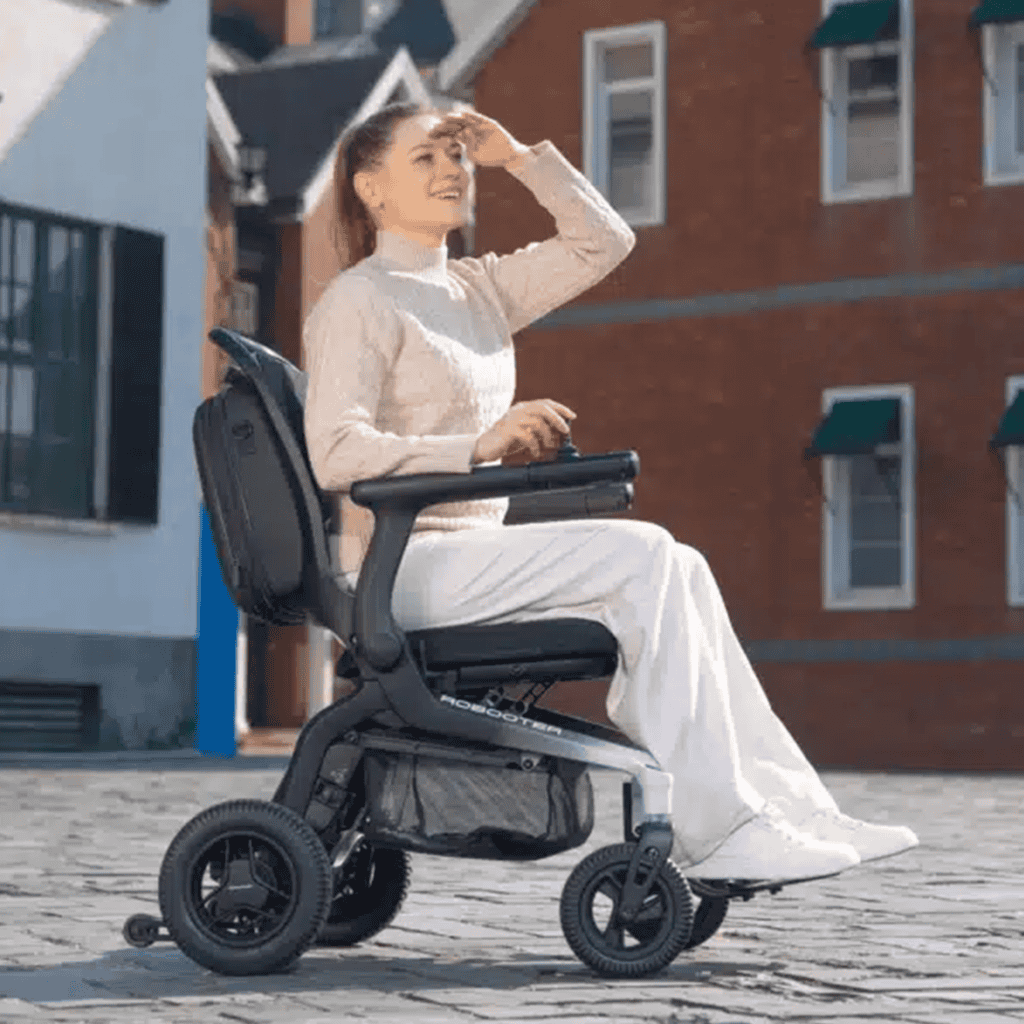 Robooter E80 Silla de Ruedas Eléctrica Inteligente Ultraligera