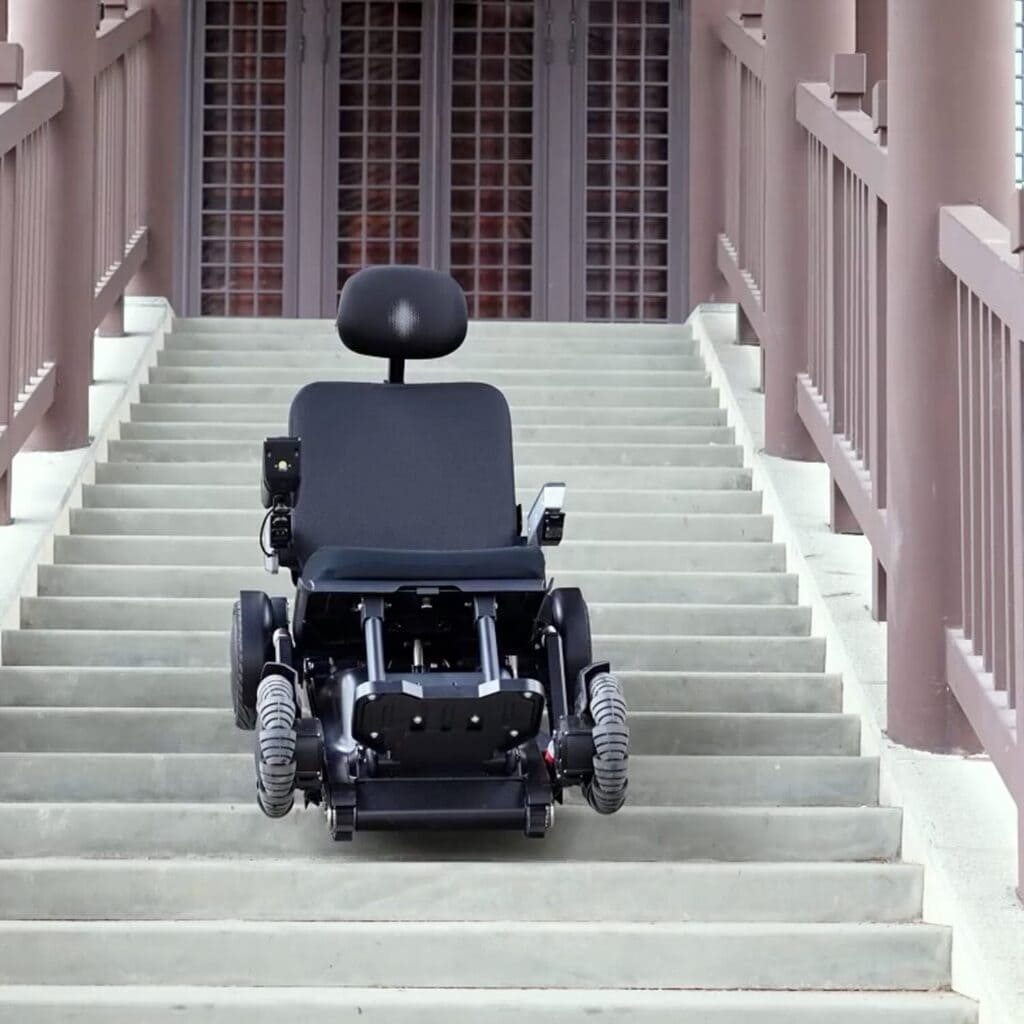 XSTO X12 Silla de Ruedas Eléctrica Inteligente con Inteligencia Artificial - Sube Escaleras