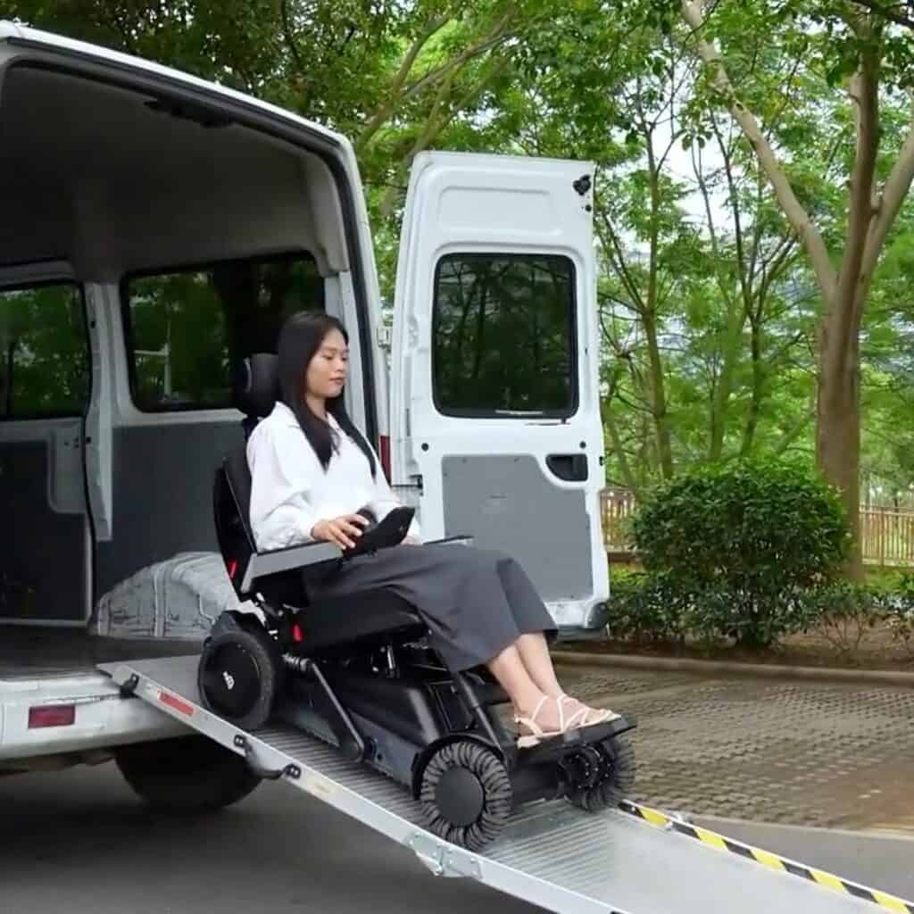 XSTO X12 Silla de Ruedas Eléctrica Inteligente con Inteligencia Artificial - Sube Escaleras