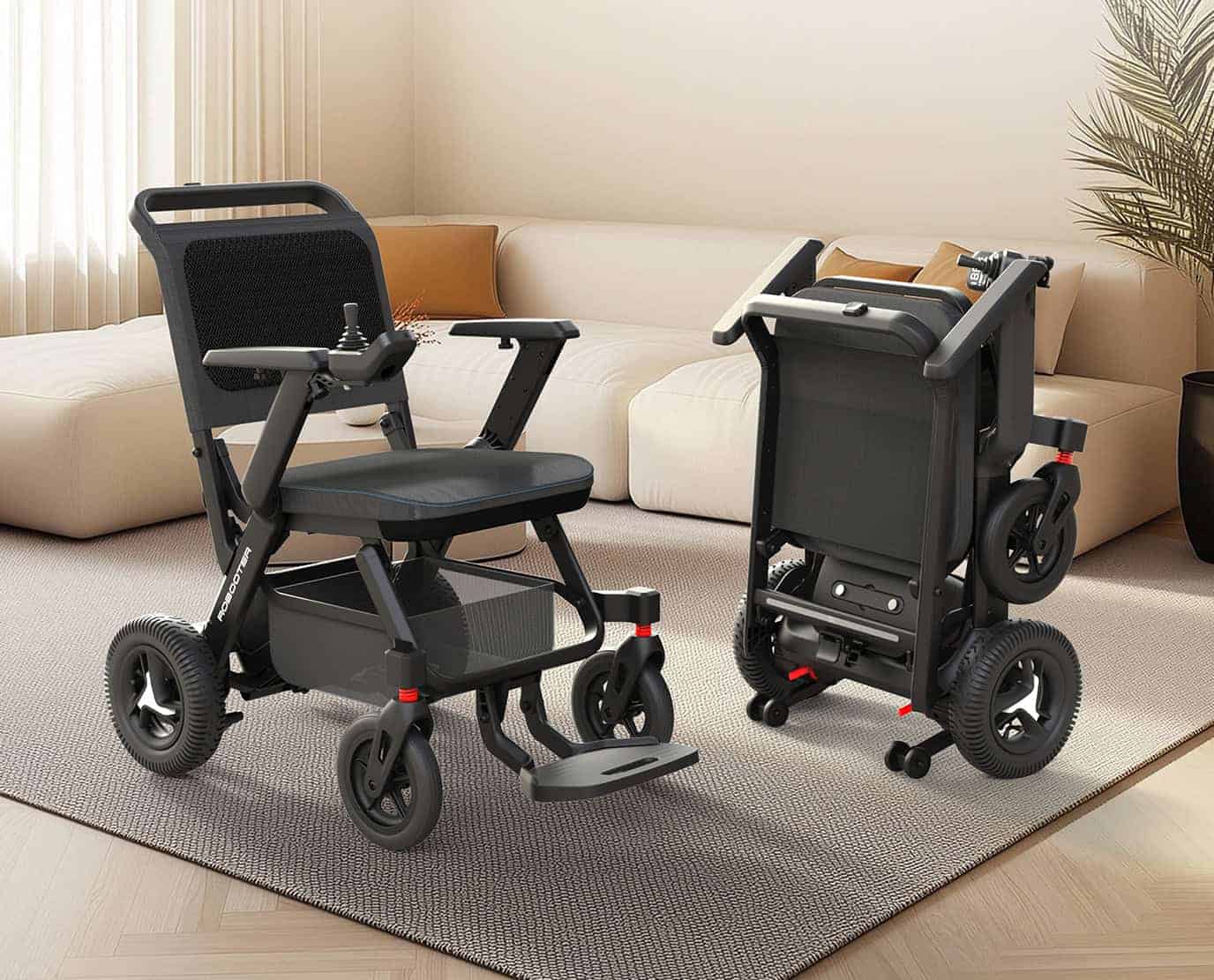 Robooter C40 – Silla Eléctrica 3 en 1 Compacta 6