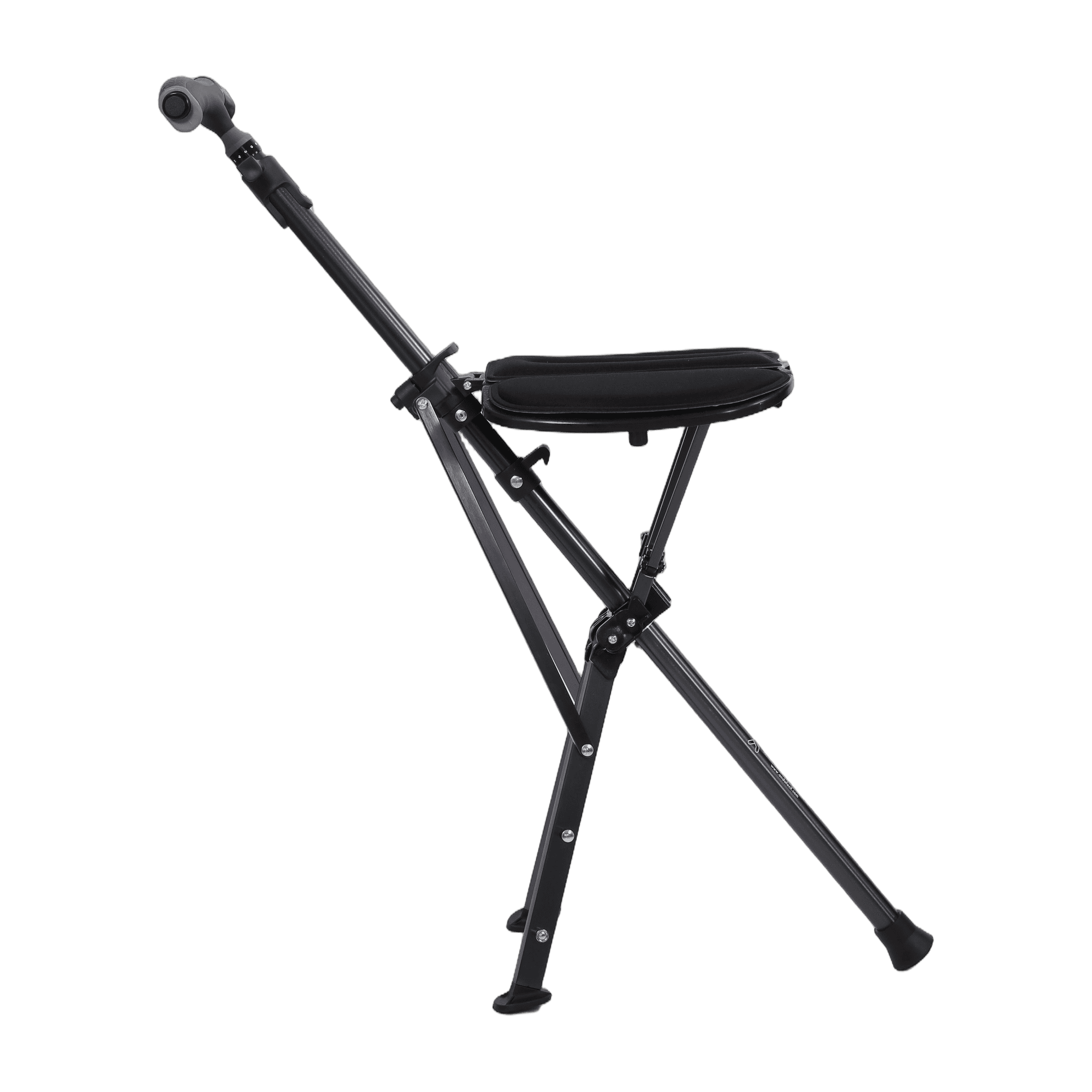 Andafacil® EasyRest – Bastón Extra Fuerte Plegable con Asiento y Luz