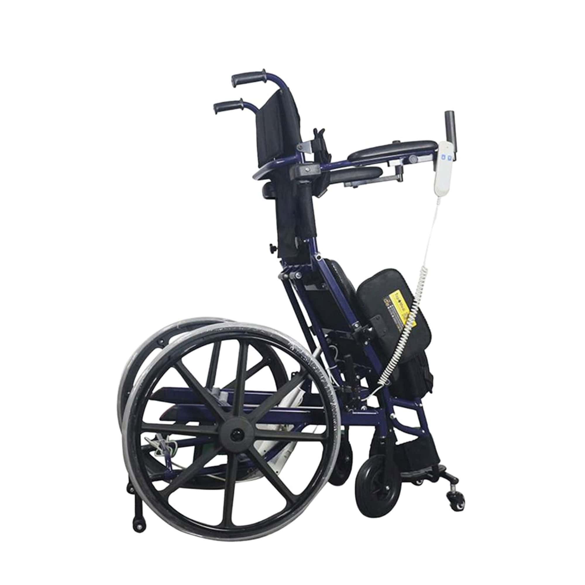 Andafacil® – StandUp Light – Silla de Ruedas Bipedestadora | Silla de Ruedas Manual con función eléctrica para pararse