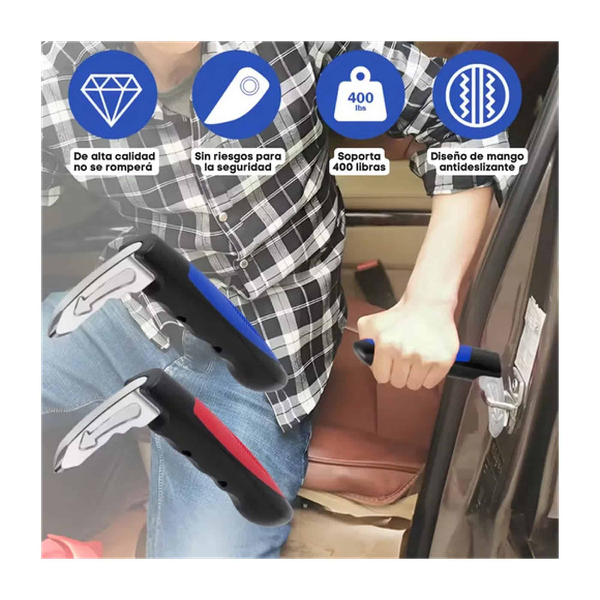 Agarradera Andafacil® de apoyo para puerta de auto