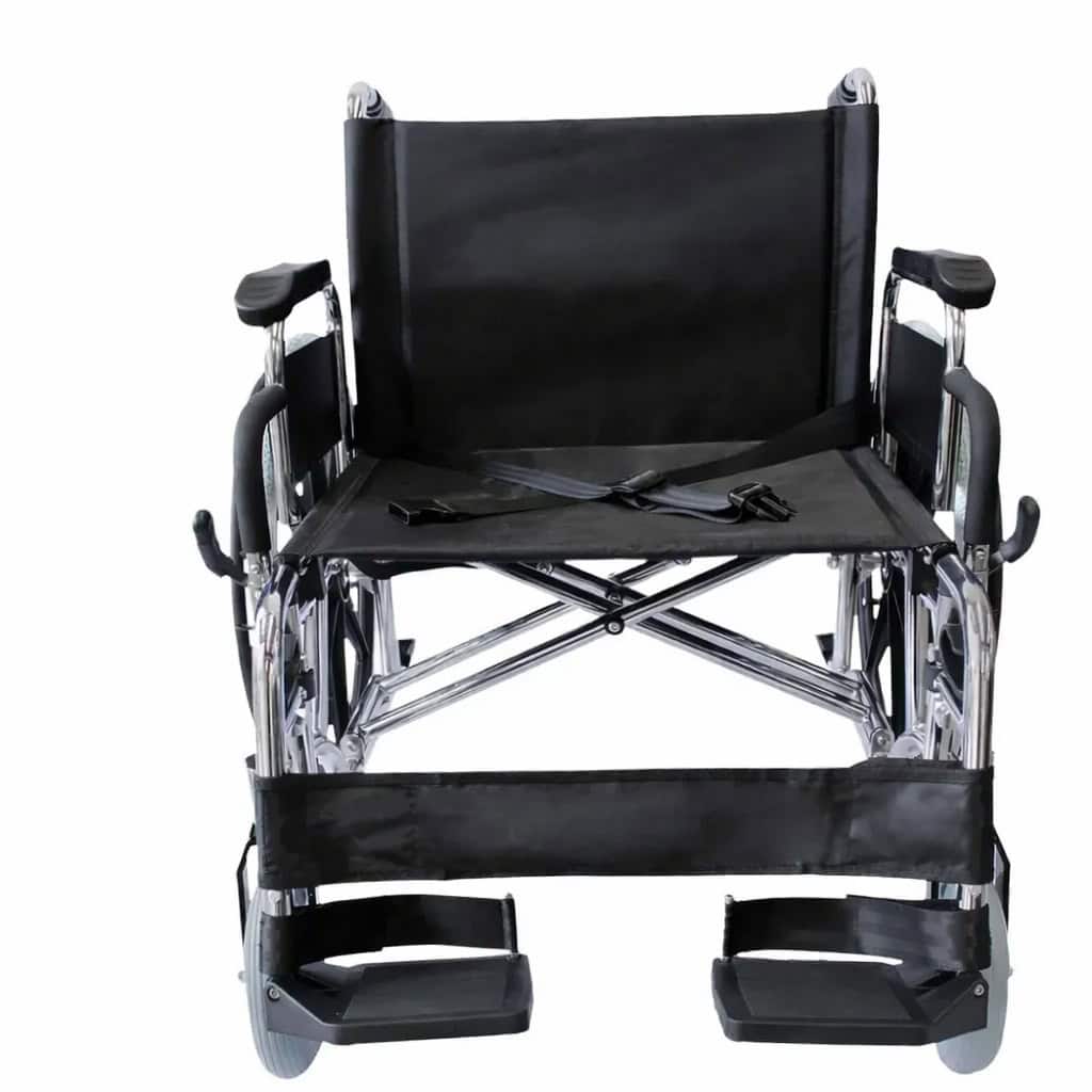 Clásica Plus – Silla de Ruedas Manual con Ruedas, Plegable, Hasta 200 Kg para Movilidad Diaria e Independencia